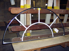 Round insulating glass